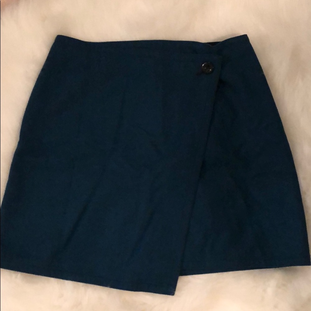 Teal skirt